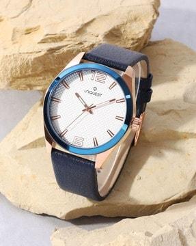 blue dial analogue water resistance watch for men