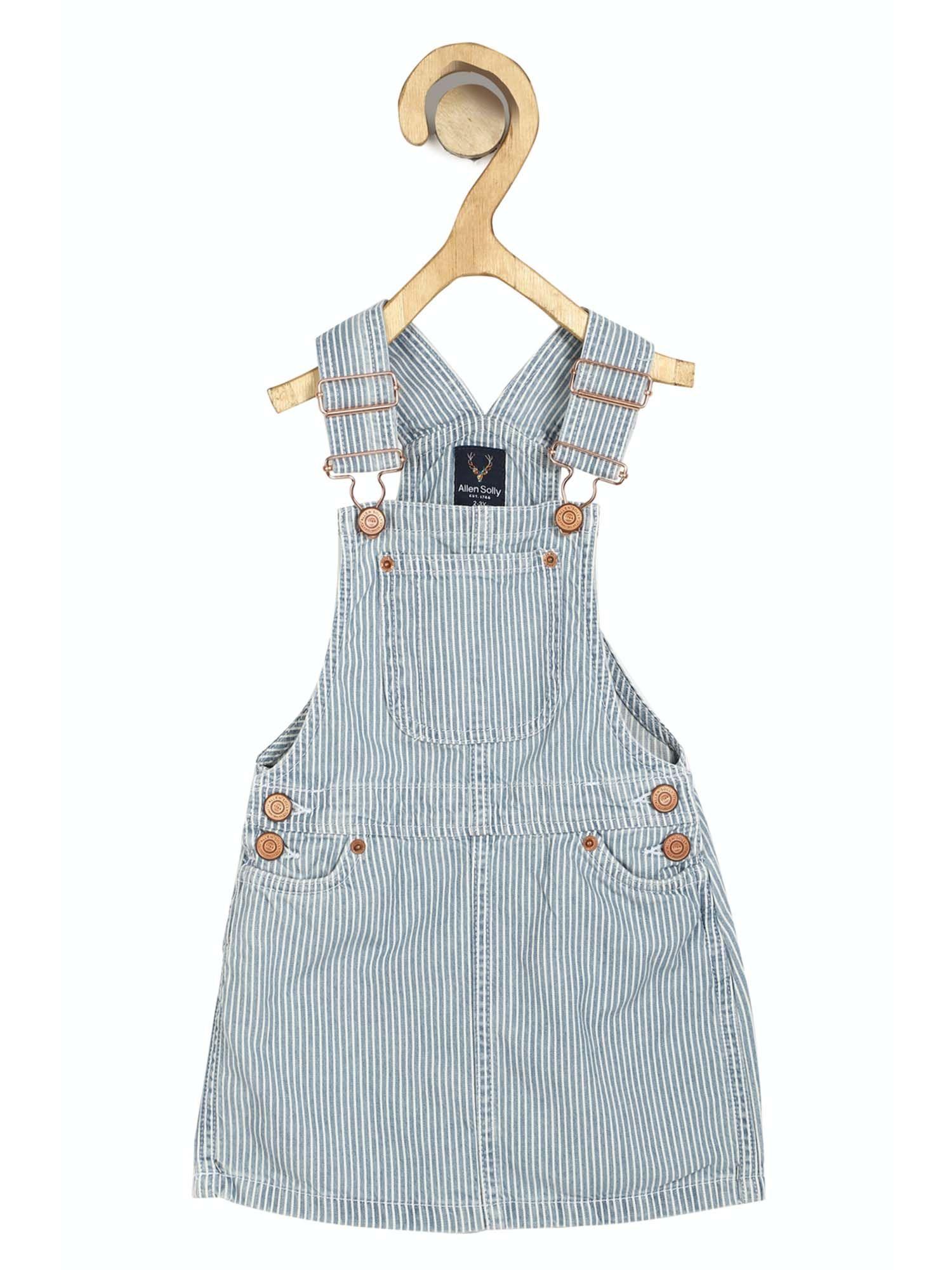 blue dungarees