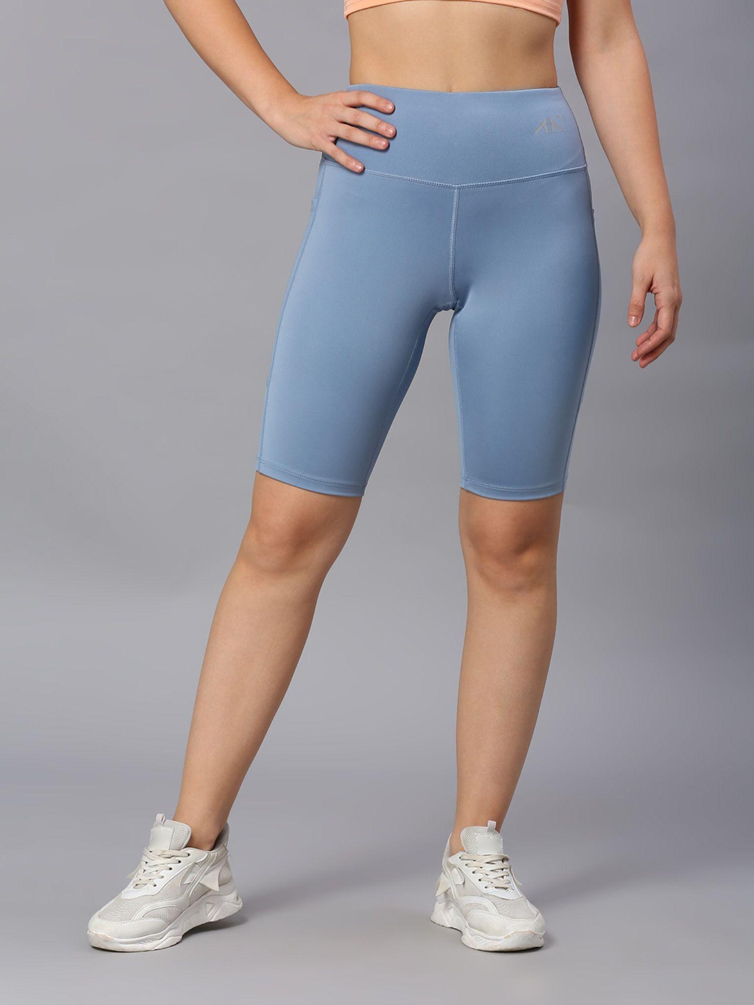 blue elevate cycling shorts