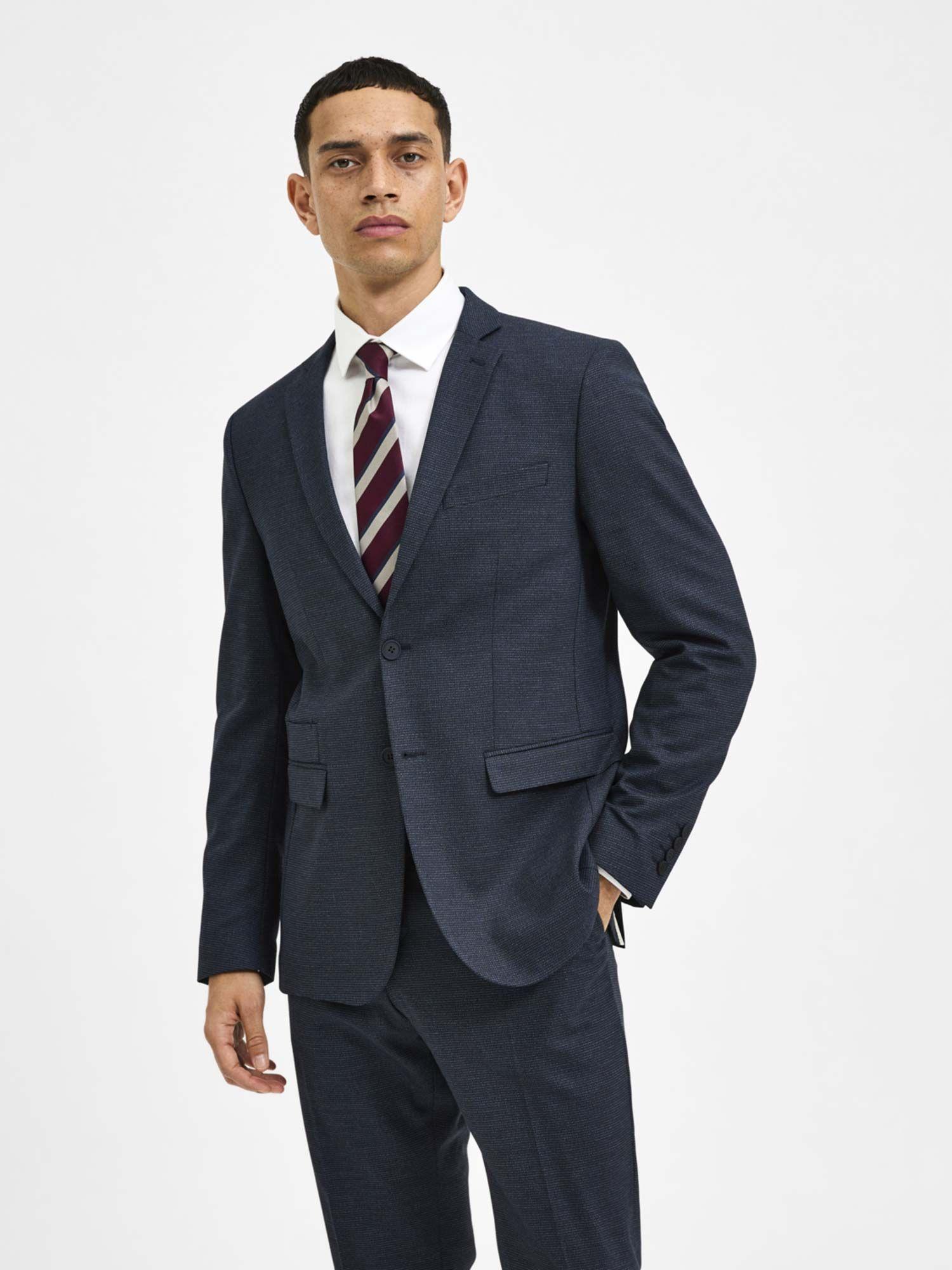 blue formal suit blazer -52