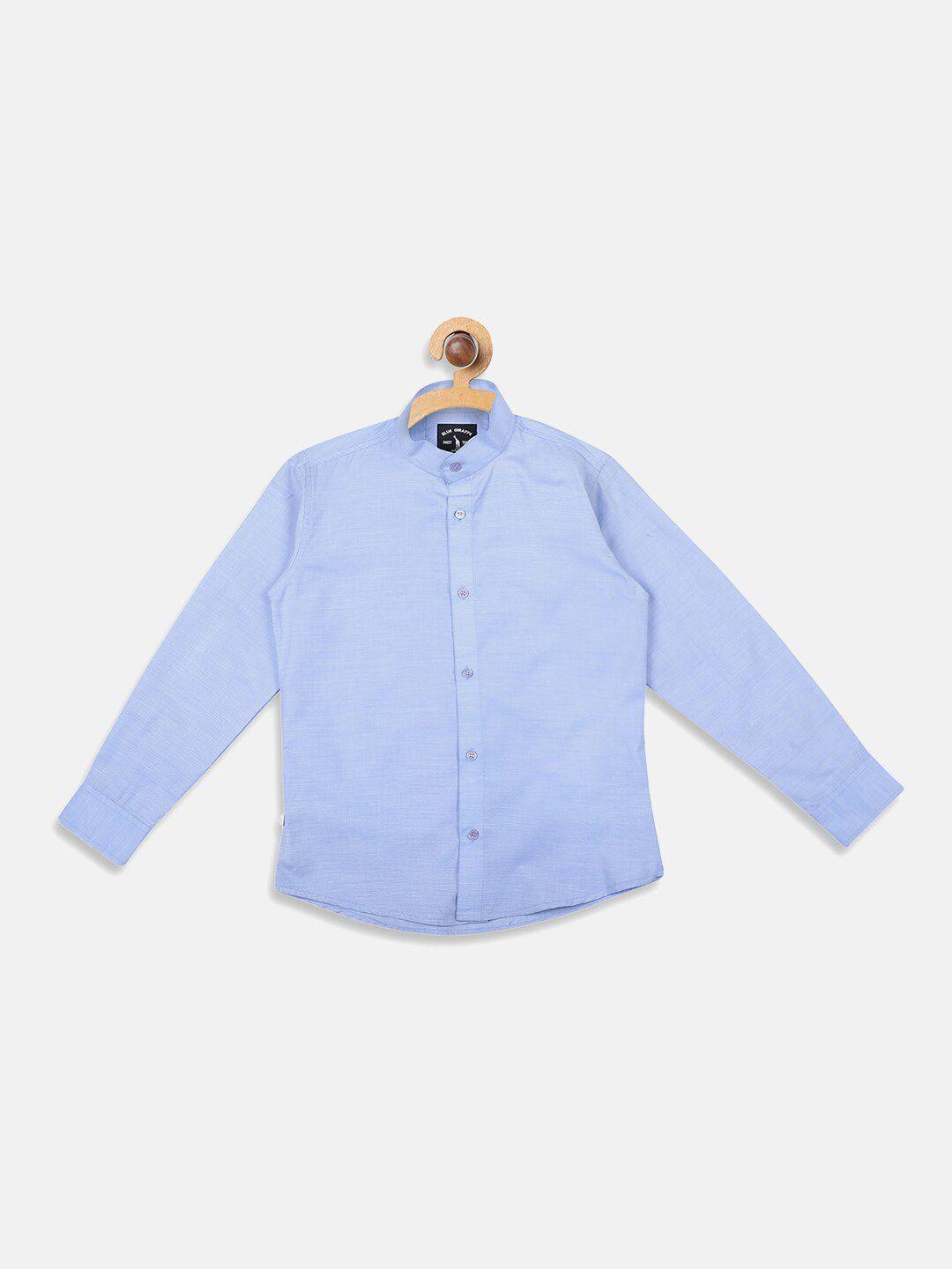 blue giraffe boys blue striped shirt with waistcoat