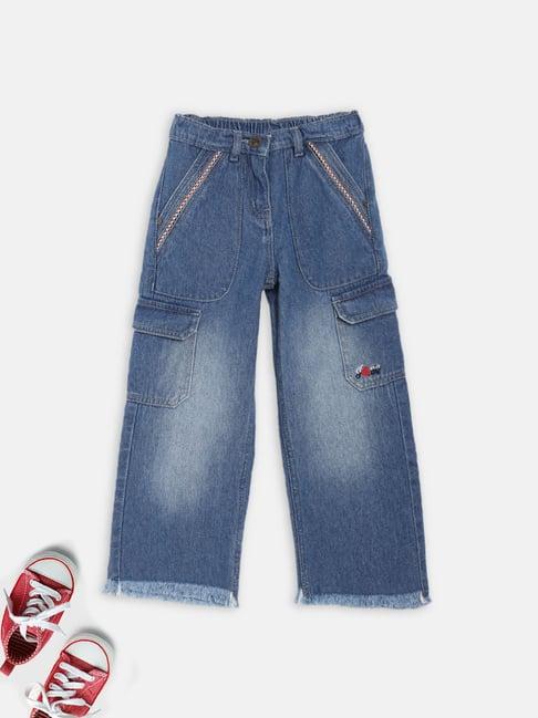 blue giraffe kids blue jeans