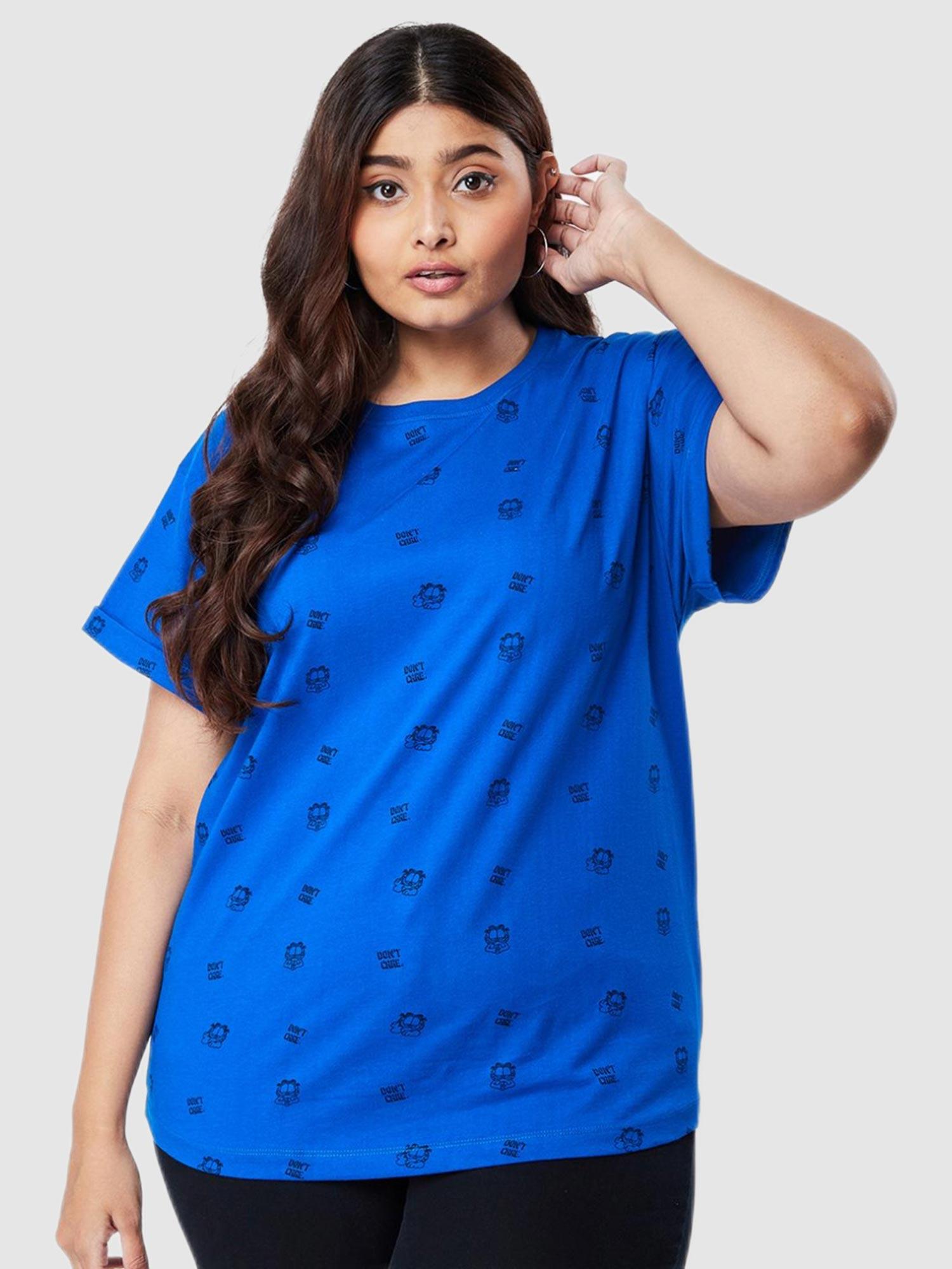 blue graphic t-shirts