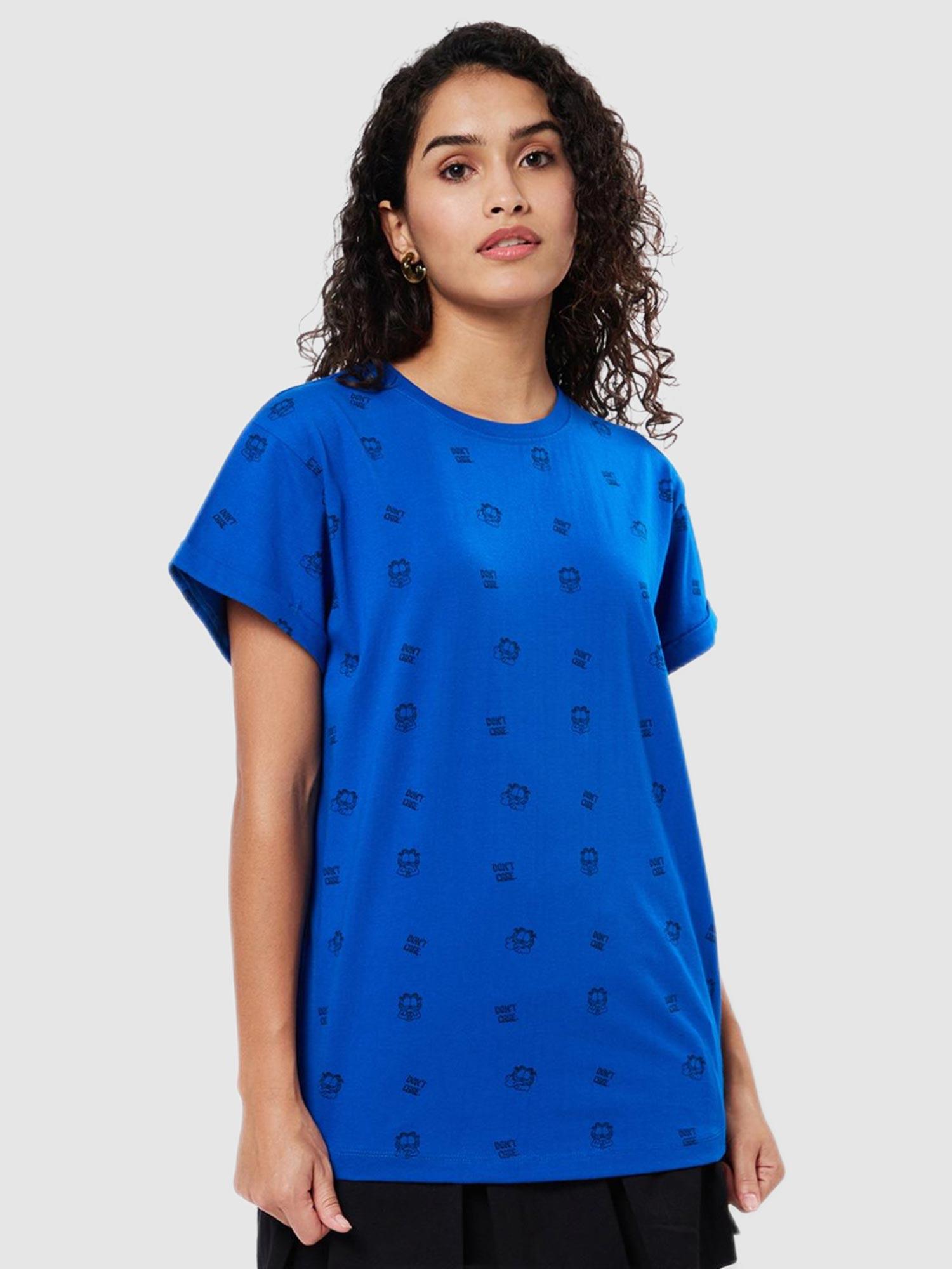 blue graphic t-shirts