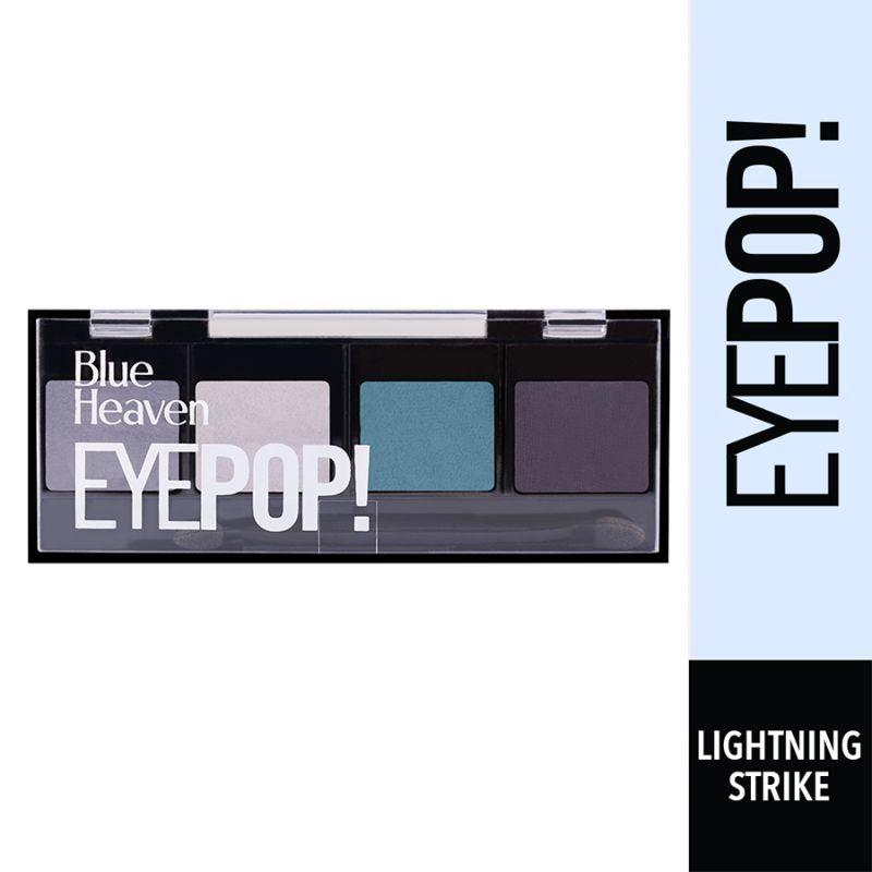 blue heaven 4-in-1 matte & metallic eyepop eyeshadow - lightning strike