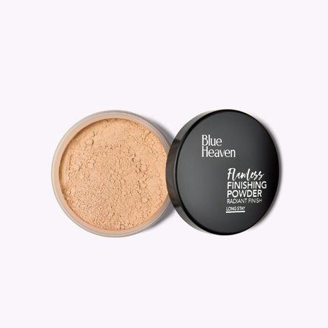 blue heaven flawless finishing powder - natural