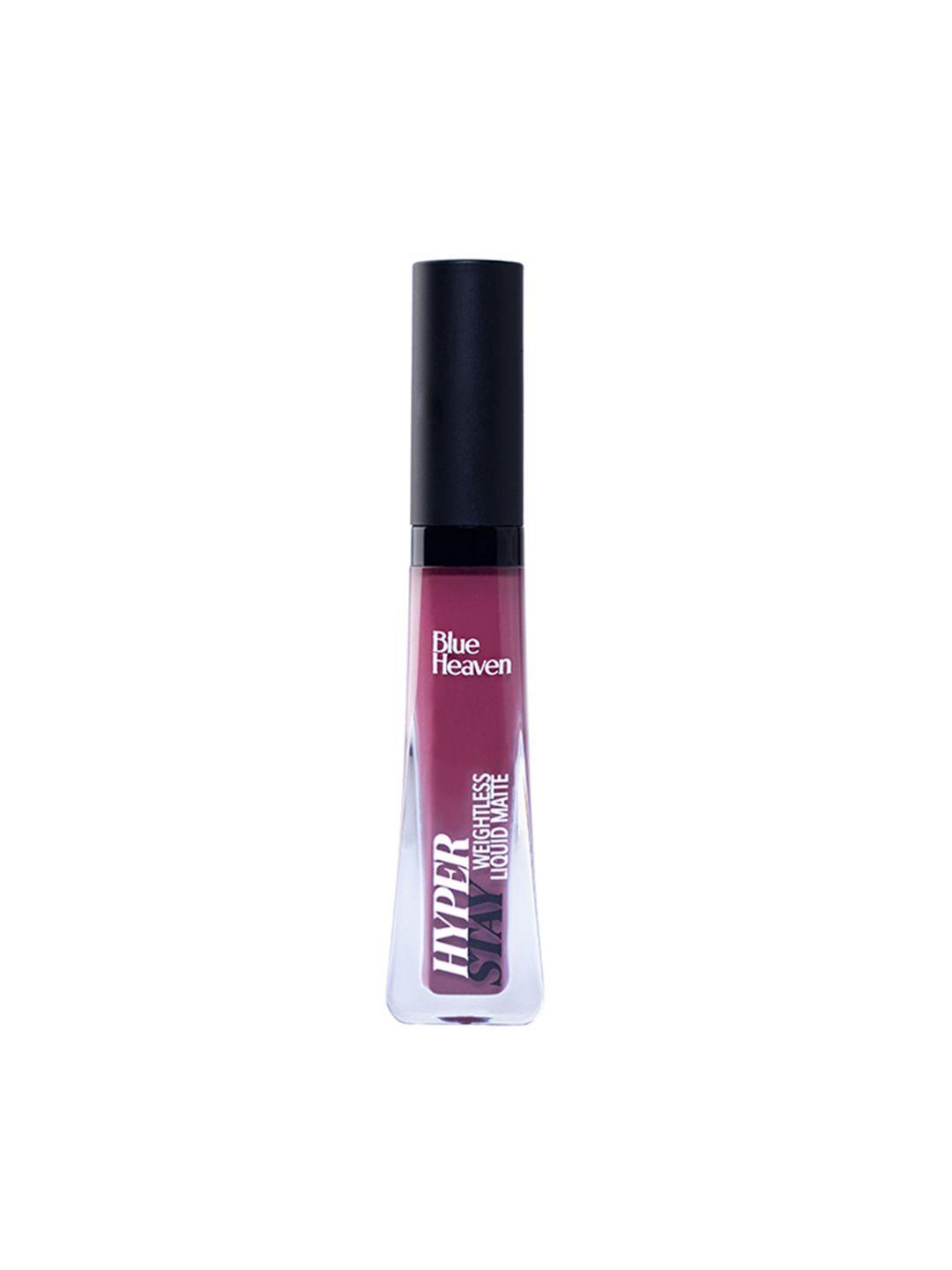 blue heaven hyperstay liquid matte lipcolor- wild plum 07