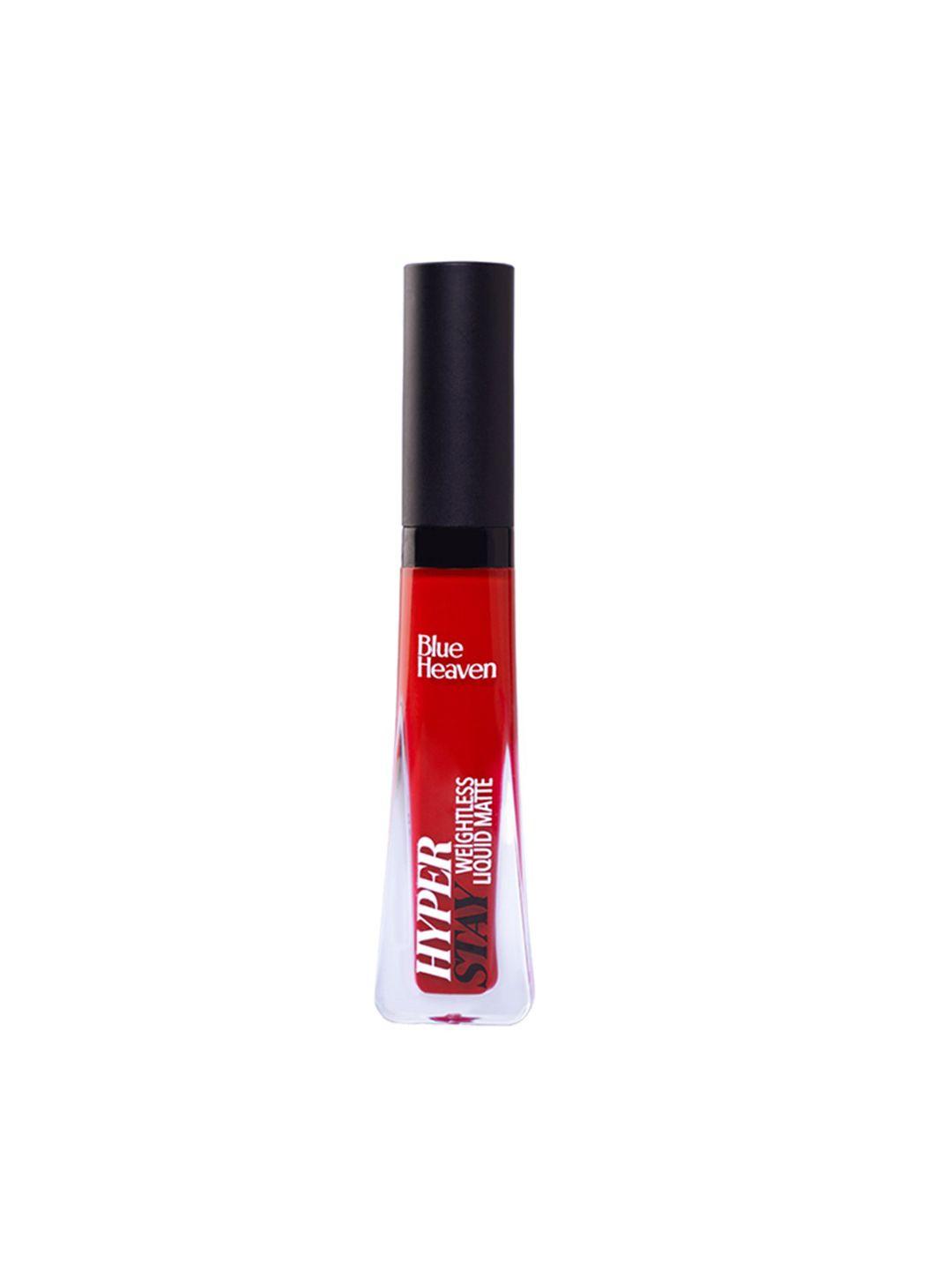 blue heaven hyperstay liquid matte lipcolor 6ml - ferrari red 03