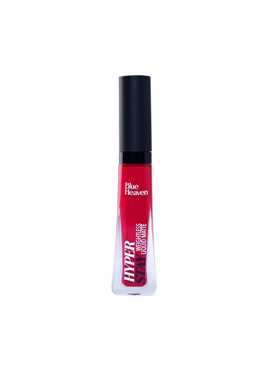 blue heaven hyperstay liquid matte lipstick - blush red 10