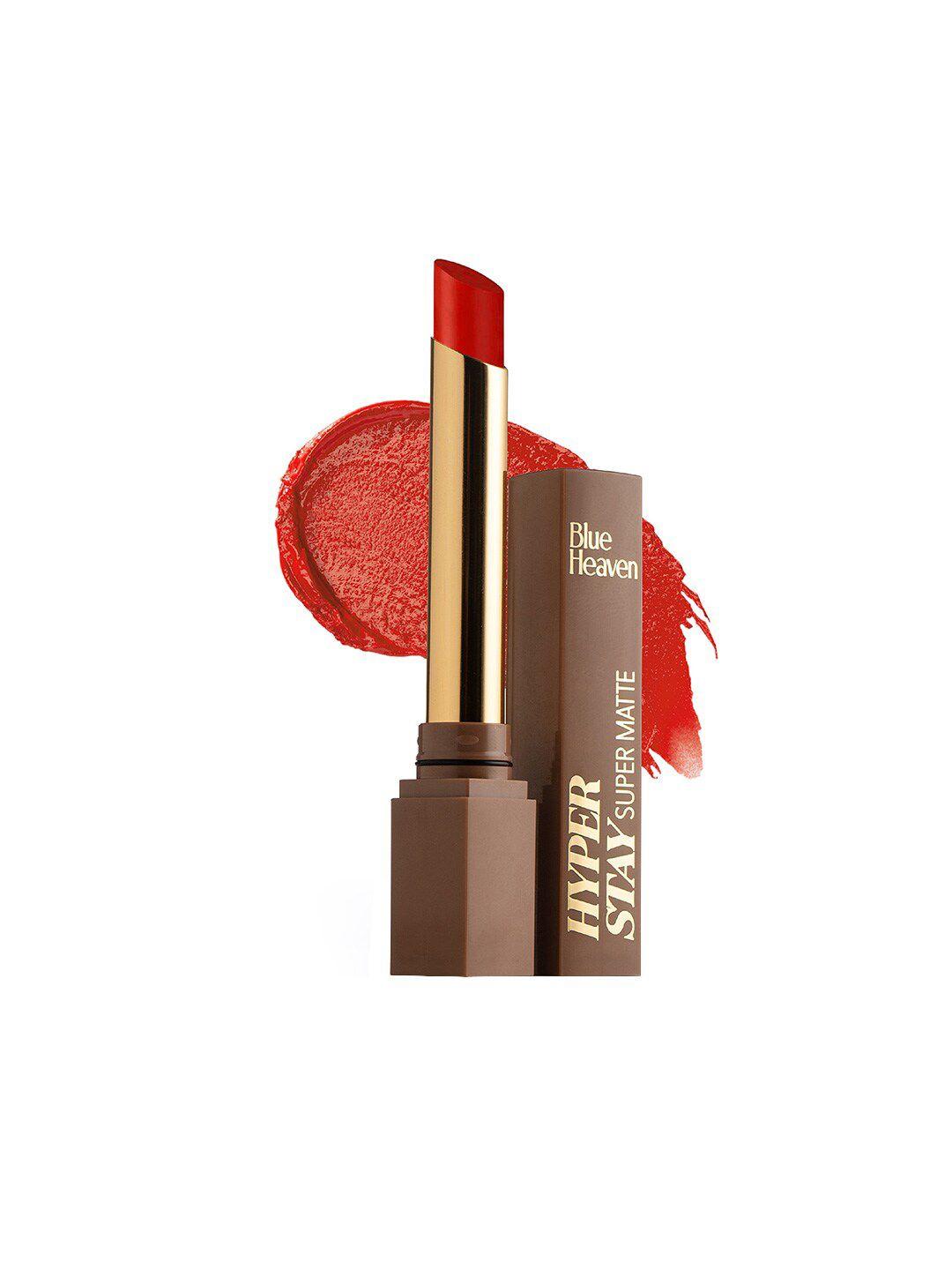 blue heaven hyperstay super matte lipstick - tomato red 704