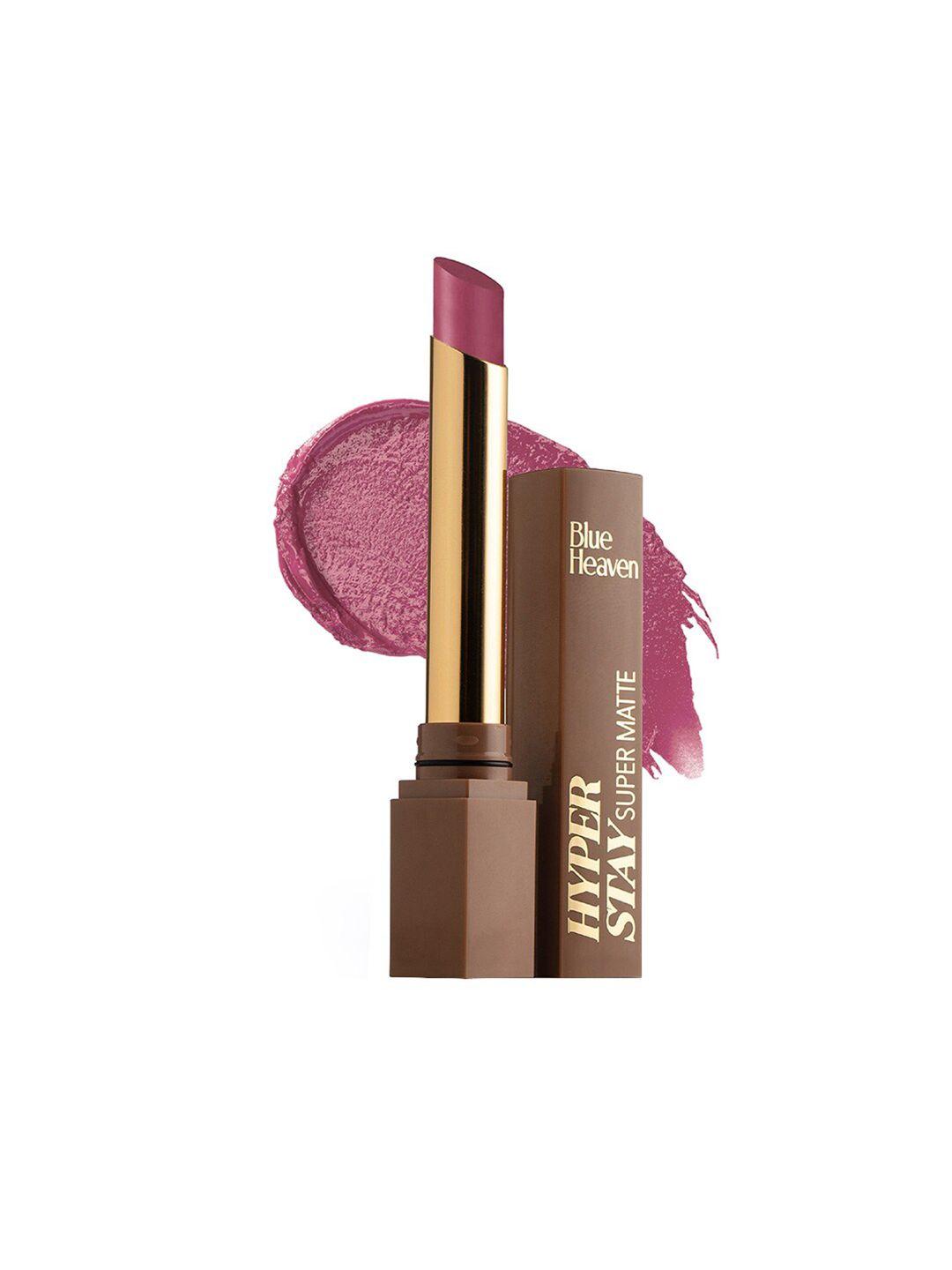 blue heaven hyperstay super matte lipstick 2.2 g - plum trap 725