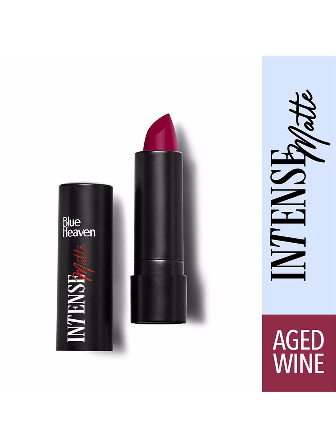 blue heaven intense matte moisturising lipstick 4g - aged wine