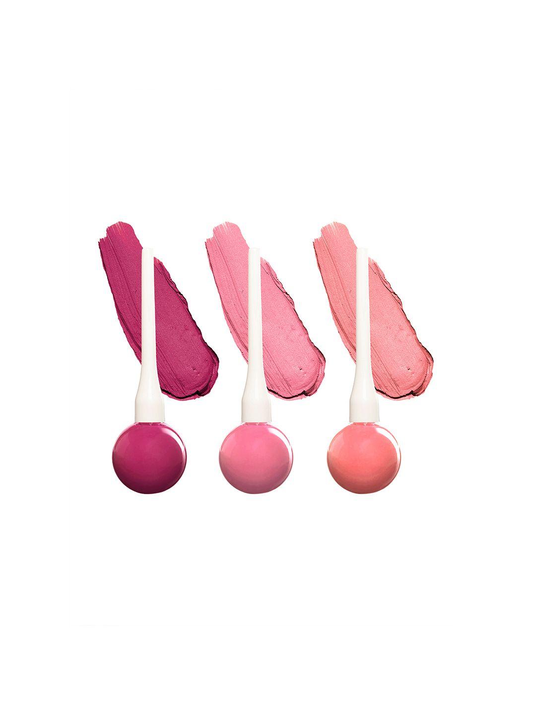 blue heaven set of 3 candy crush non-transfer lip color 10 ml each - bubblegum bliss