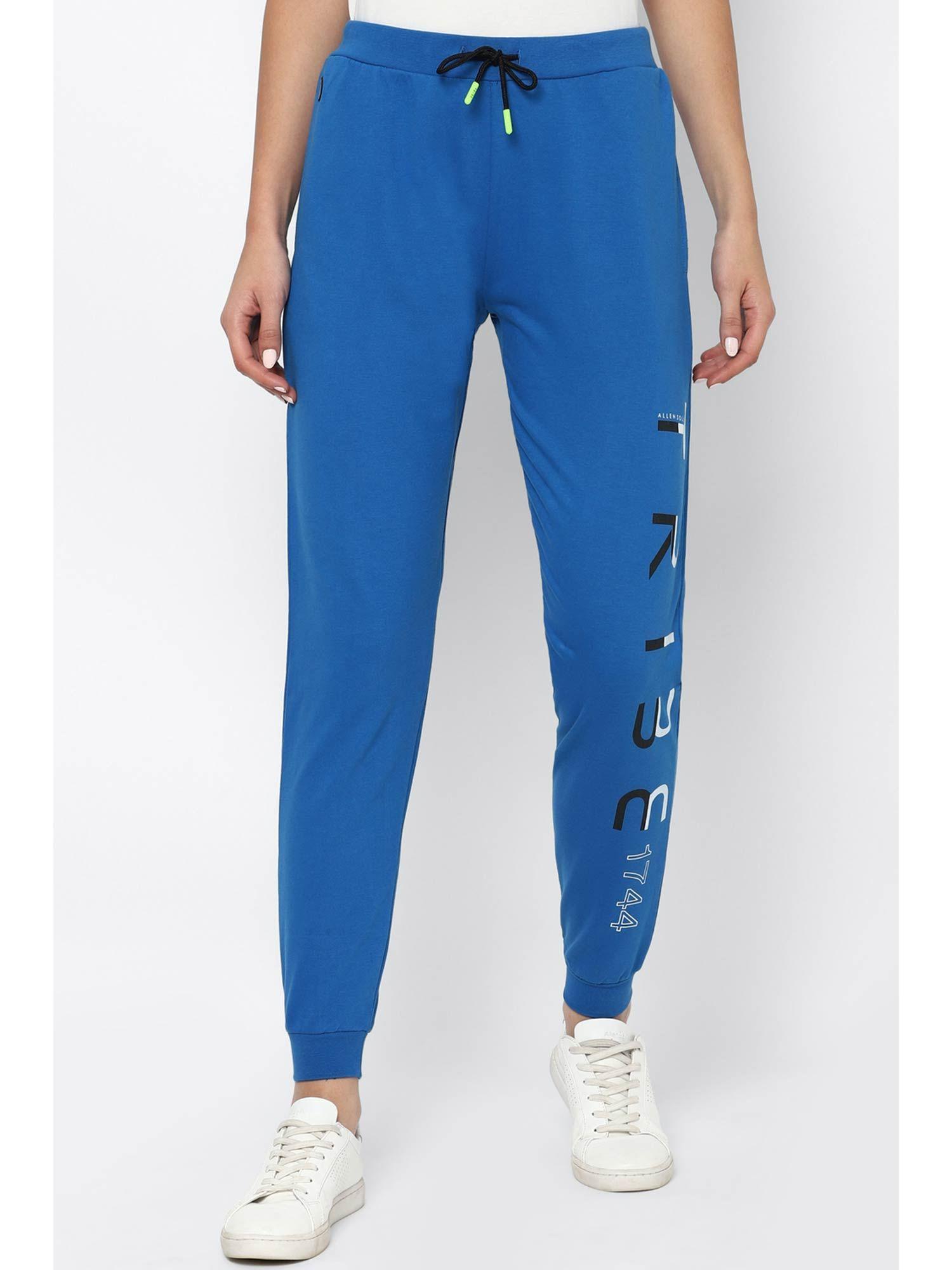 blue joggers