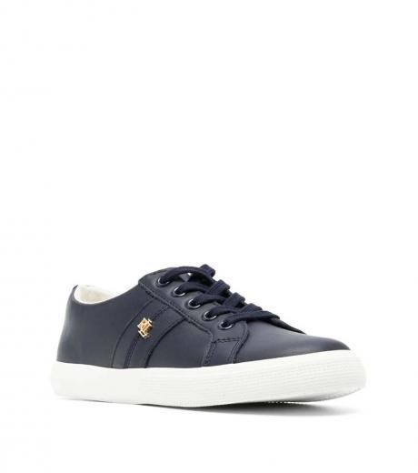blue lace up sneakers