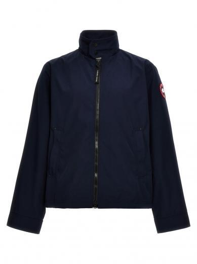 blue logo patch  jacket