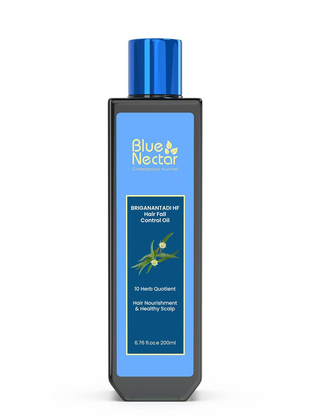 blue nectar  briganantadi hair fall control & healthy scalp oil 200ml
