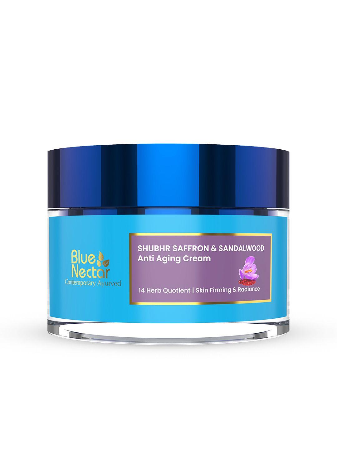 blue nectar anti aging saffron face cream 50 g