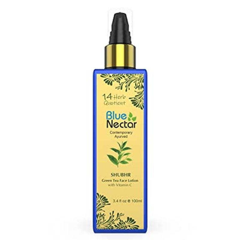 blue nectar green tea face moisturizer for women & men