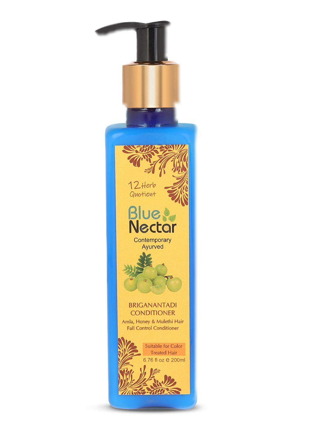 blue nectar hair fall control conditioner with amla, honey & mulethi 200ml