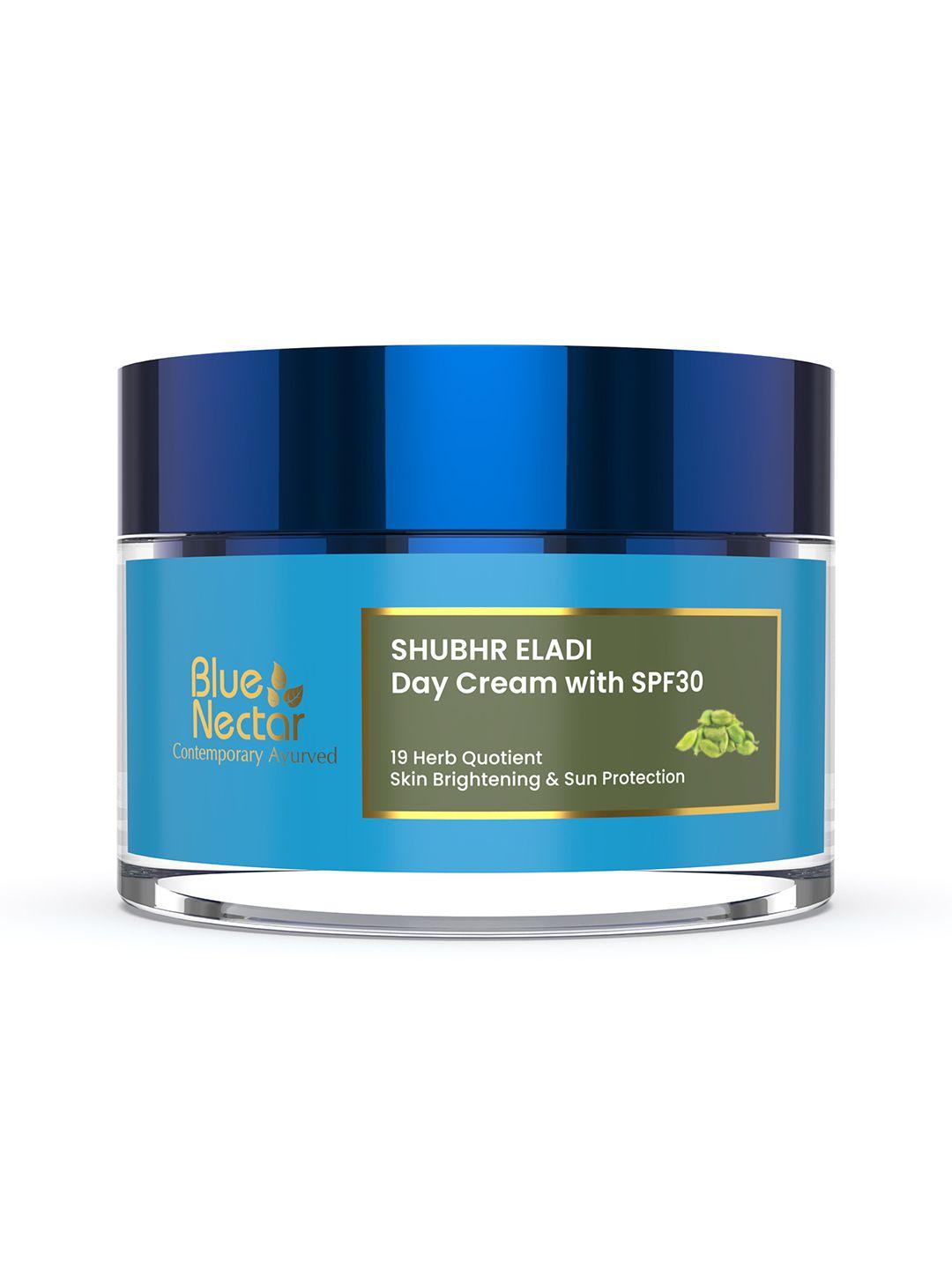 blue nectar shubhr day brightening & radiance eladi cream with spf 30