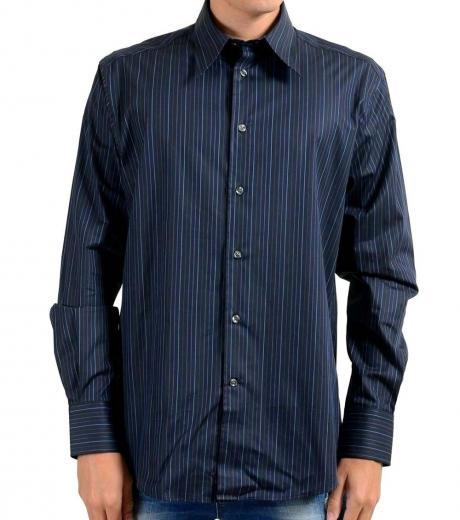 blue regular fit dress shirt