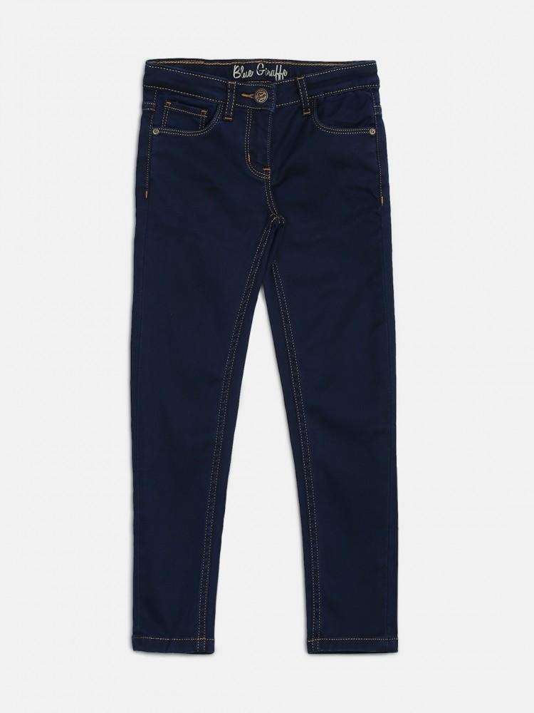 blue regular fit jeans