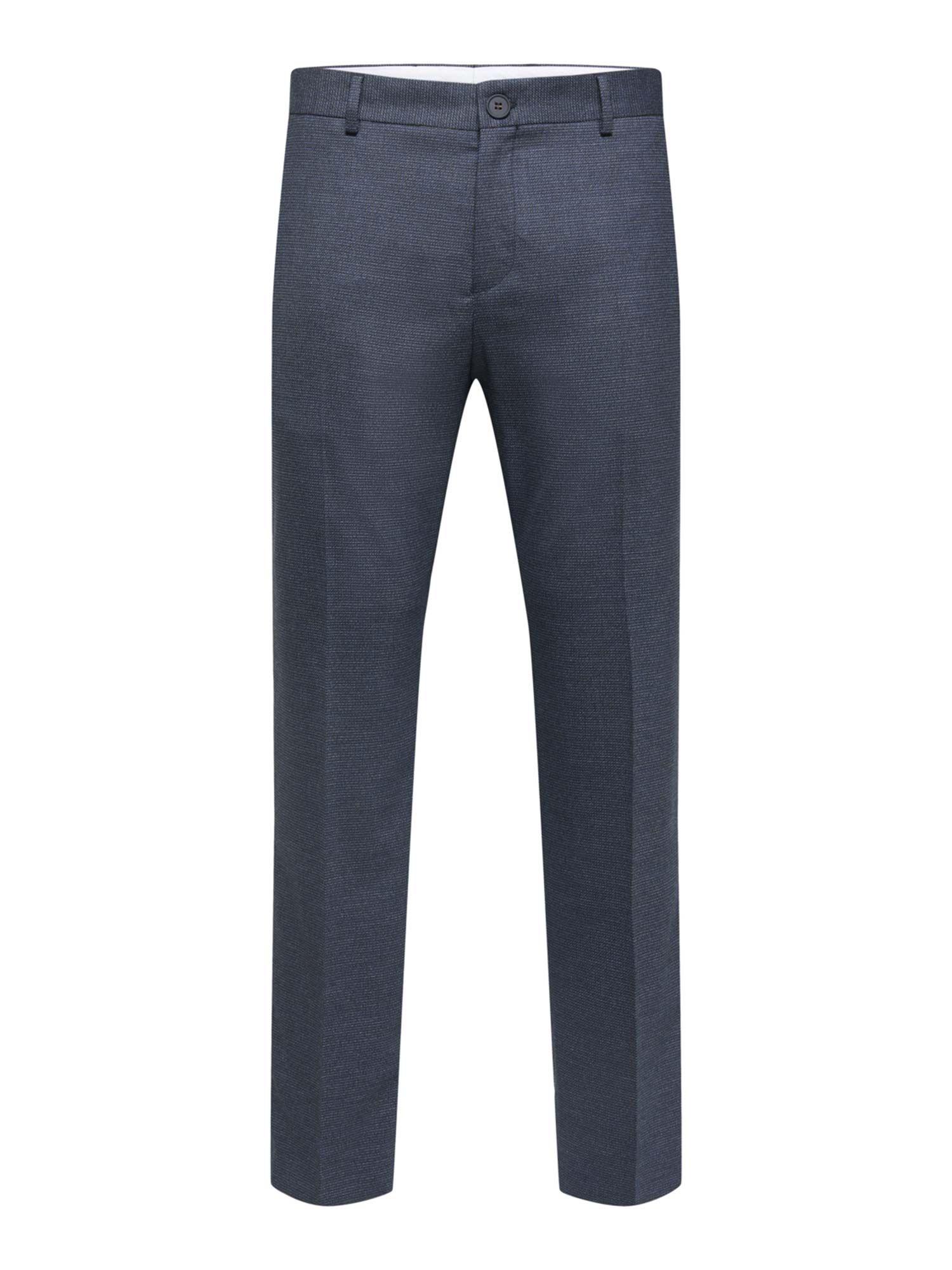 blue slim fit formal suit trousers -46
