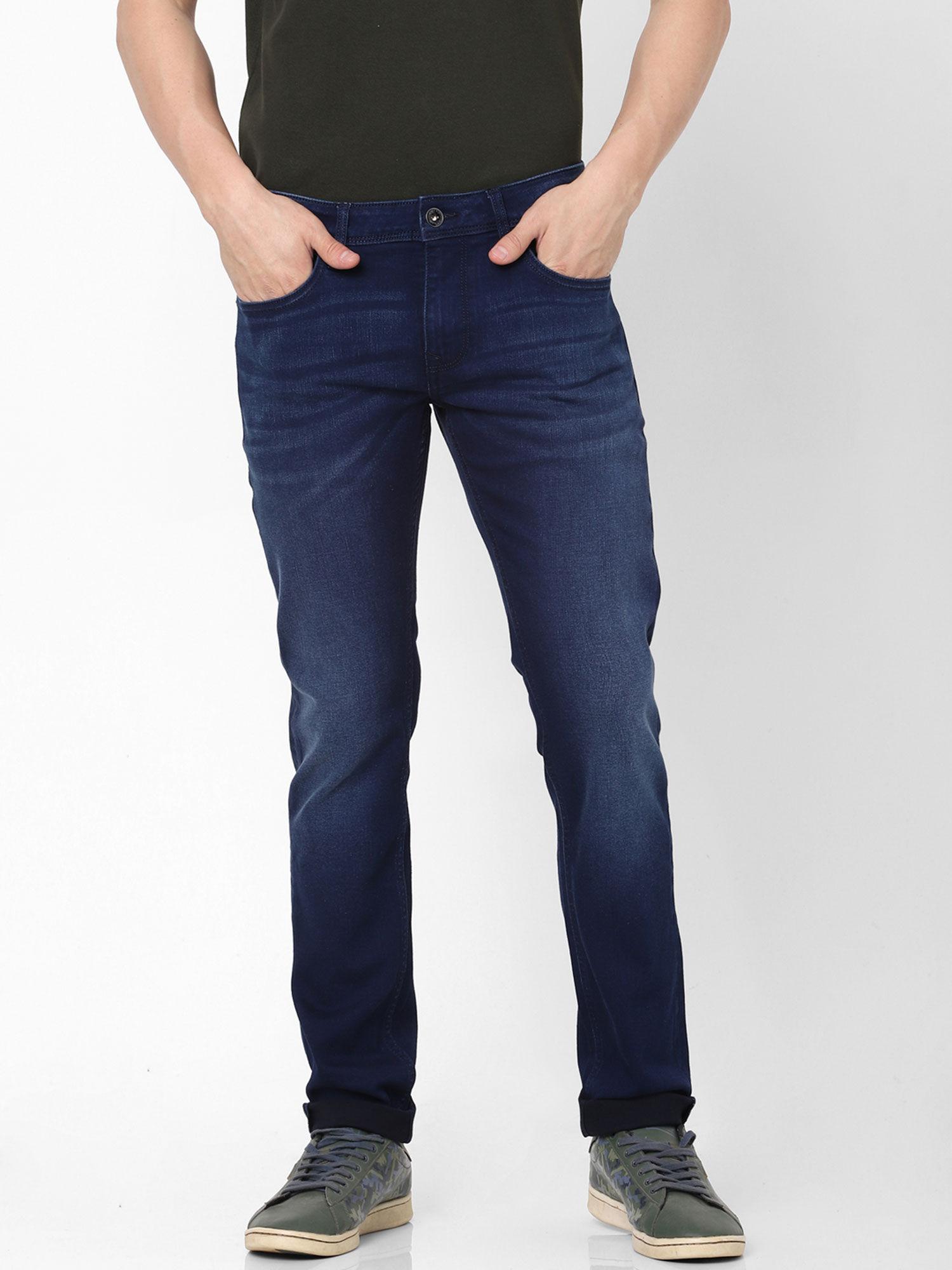 blue slim fit jeans