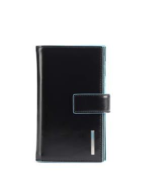 blue square women wallet