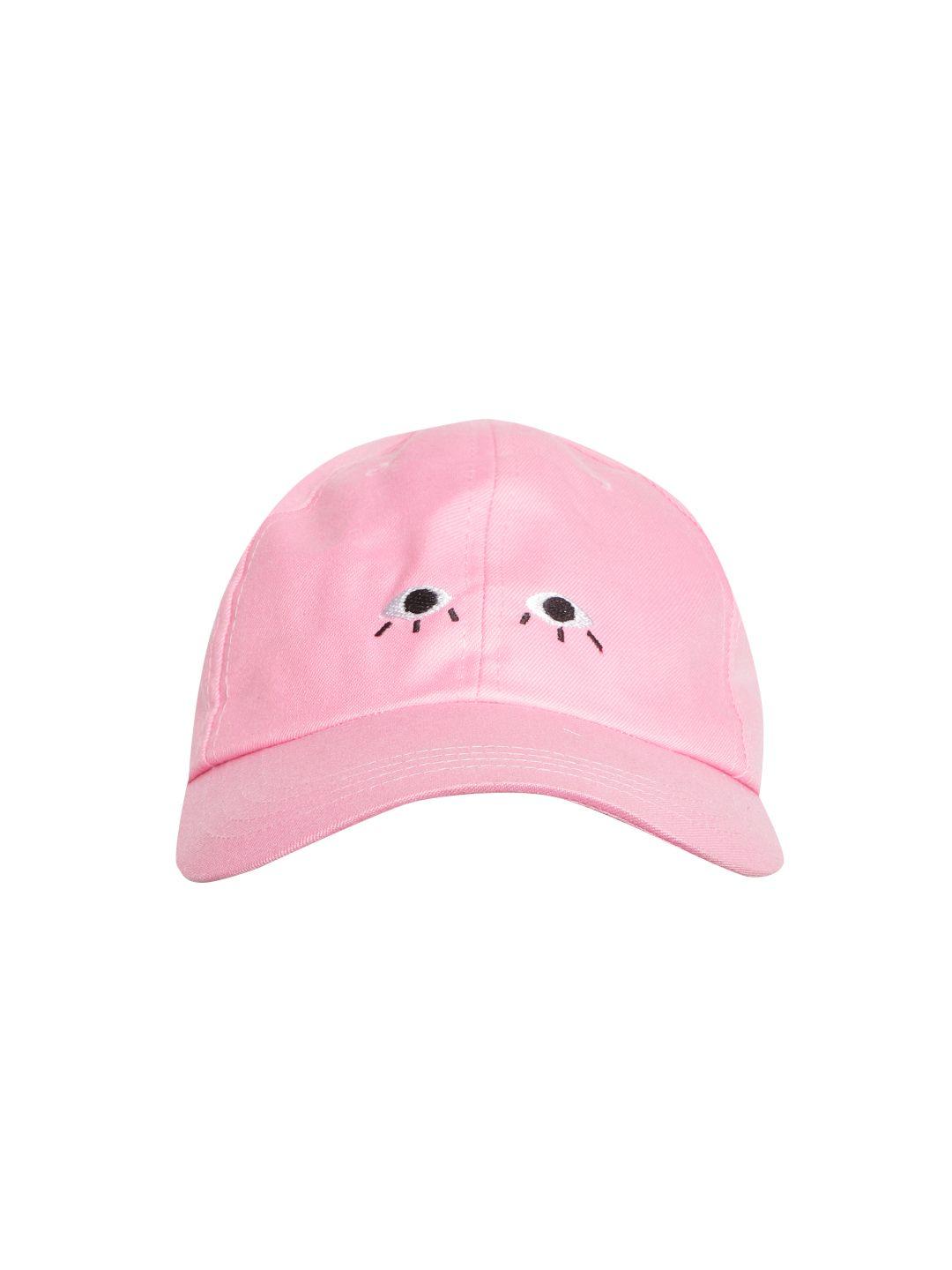 blueberry unisex pink embroidered baseball cap