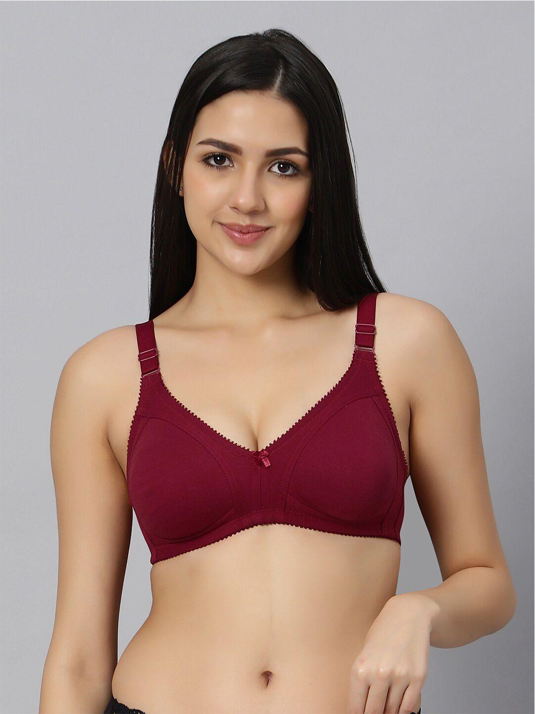 bluenixie full coverage cotton bra with anti bacterial