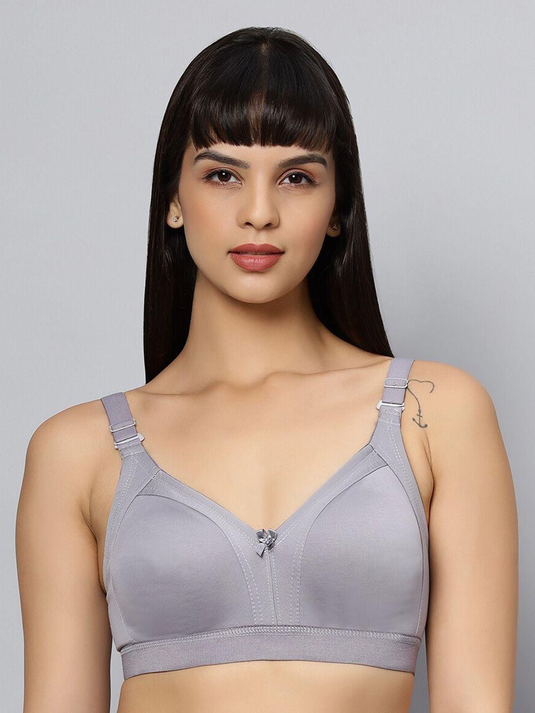 bluenixie full coverage seamless cotton t-shirt bra with all day comfort