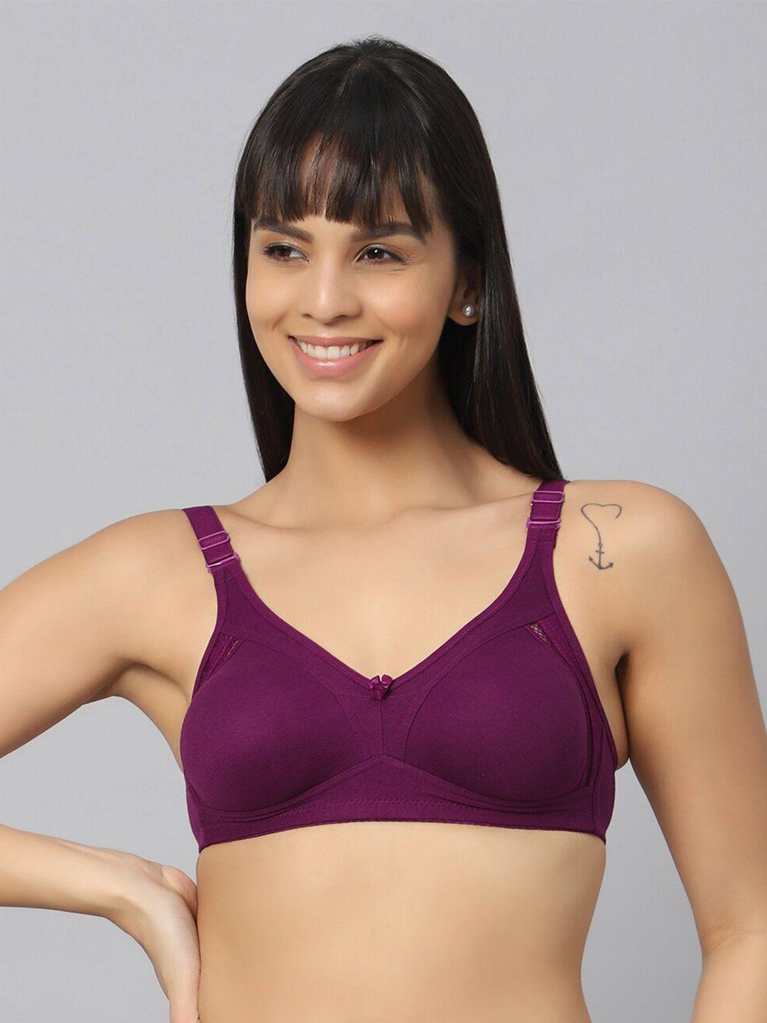 bluenixie half coverage bra non-wired non padded bra