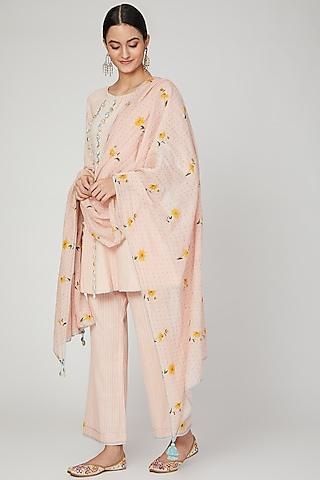 blush-pink-embroidered-kurta-set-for-girls