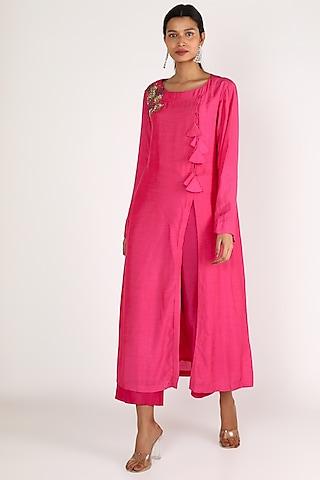 blush-pink-embroidered-tunic-set