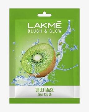 blush & glow kiwi sheet mask