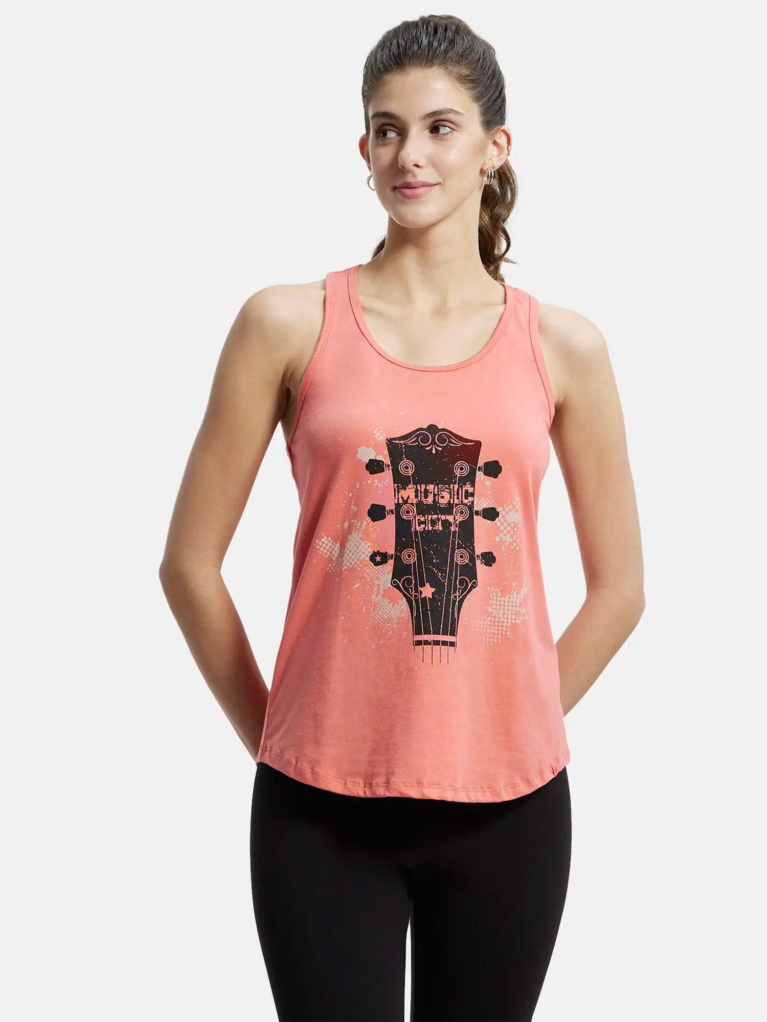 blush pink tank top - style number- aw52