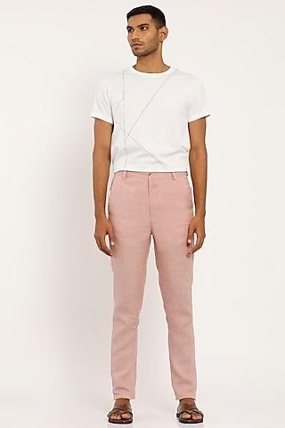 blush pink toco trousers
