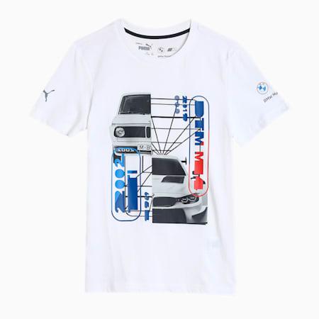bmw m motorsport car graphic kid's t-shirt