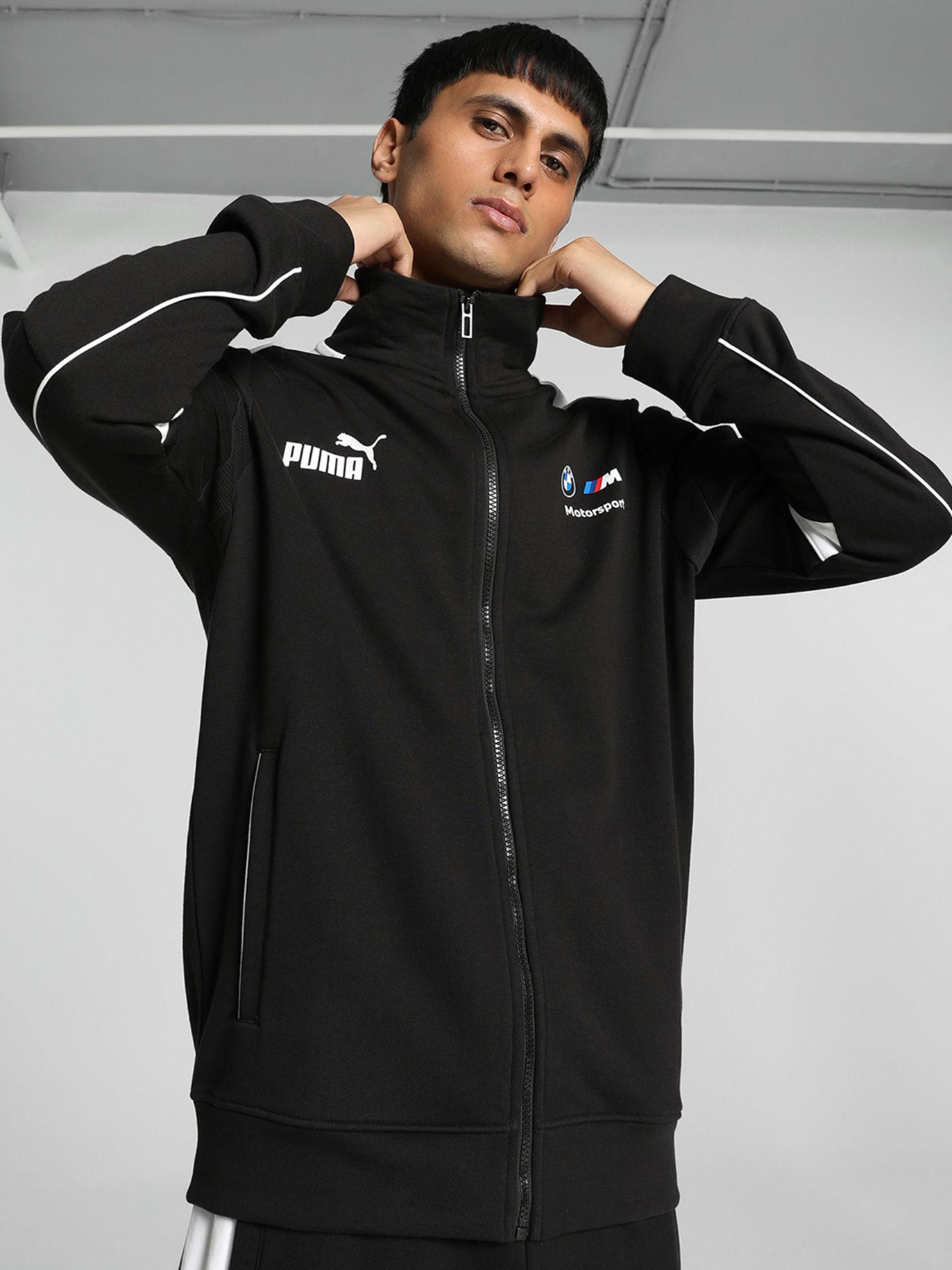 bmw mms mt7+ sweat mens black jacket