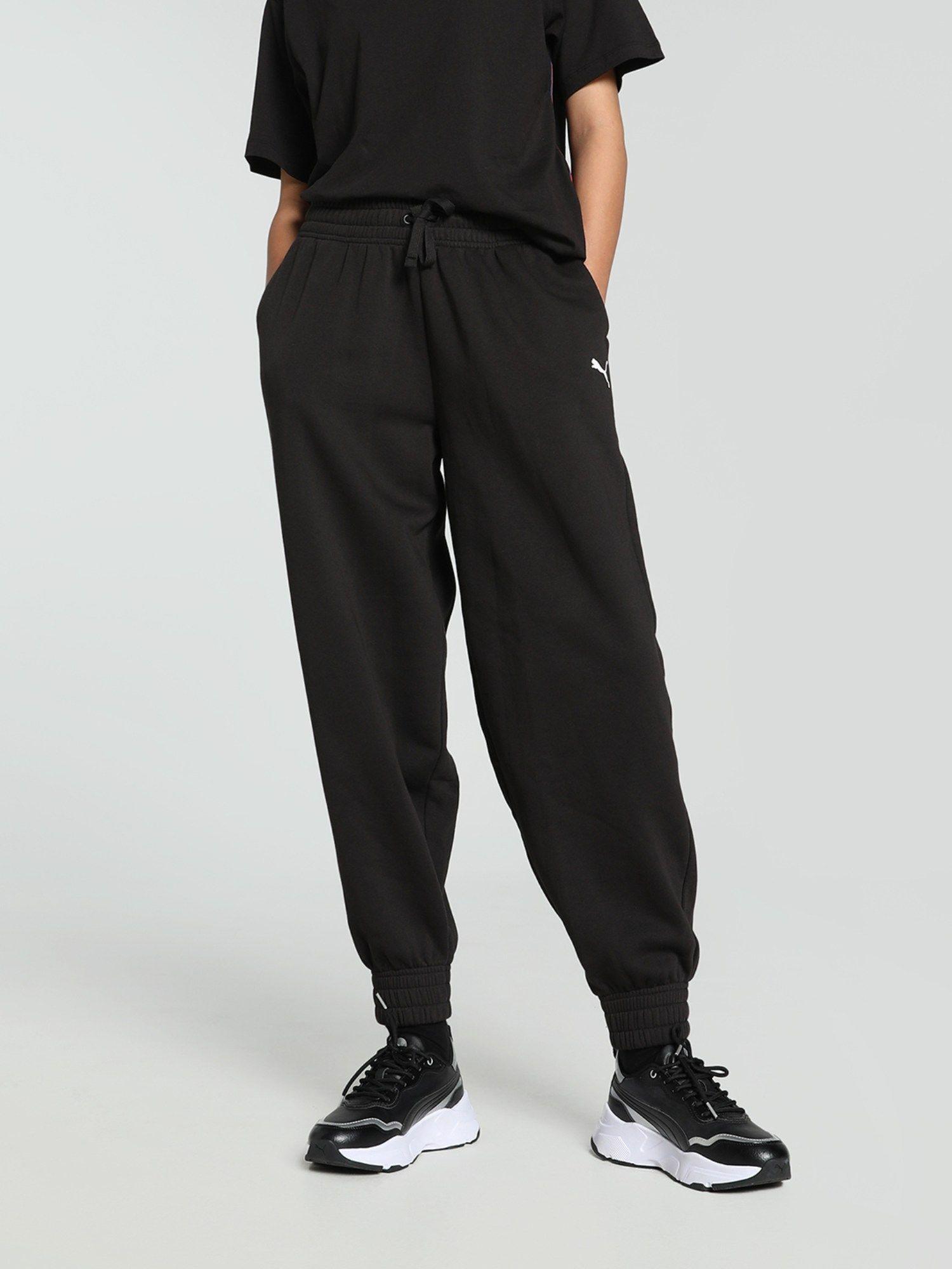 bmw mms wmn ess womens black sweatpants