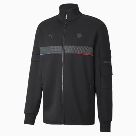 bmw motorsport life reflective logo men's sweat jacket