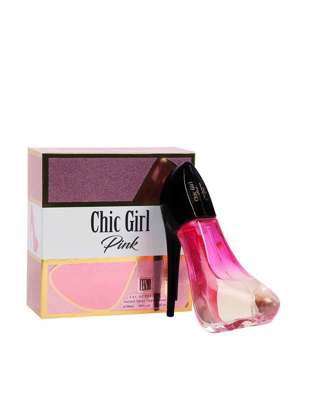 bn parfums women chic girl pink long-lasting eau de parfum with soothing fragrance - 100ml