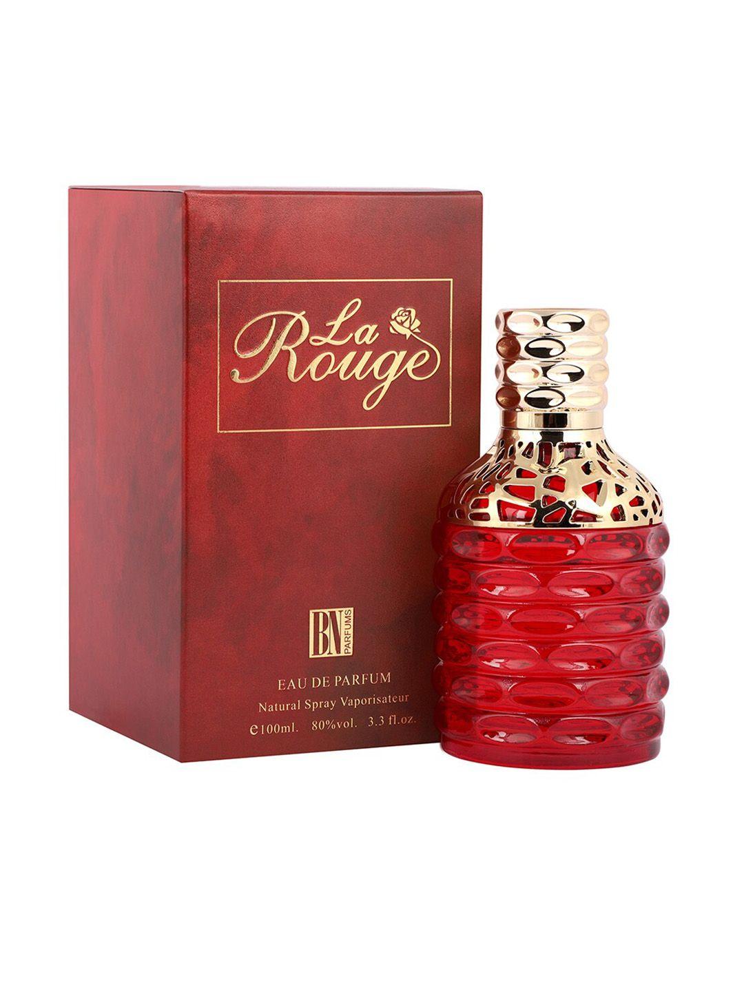 bn parfums women la rouge long-lasting eau de parfum with soothing fragrance - 100ml