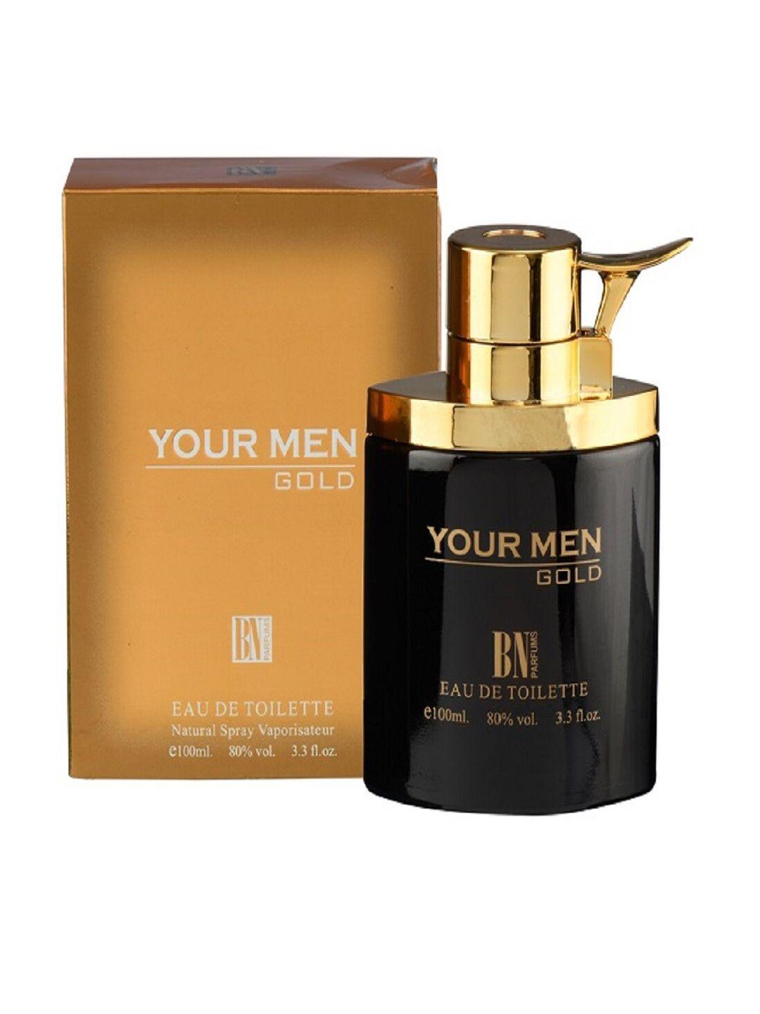 bn perfums your man gold eau de toilette - 100 ml