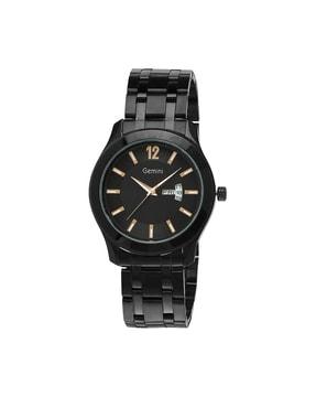 bns 1627nm01 analogue watch with metal strap