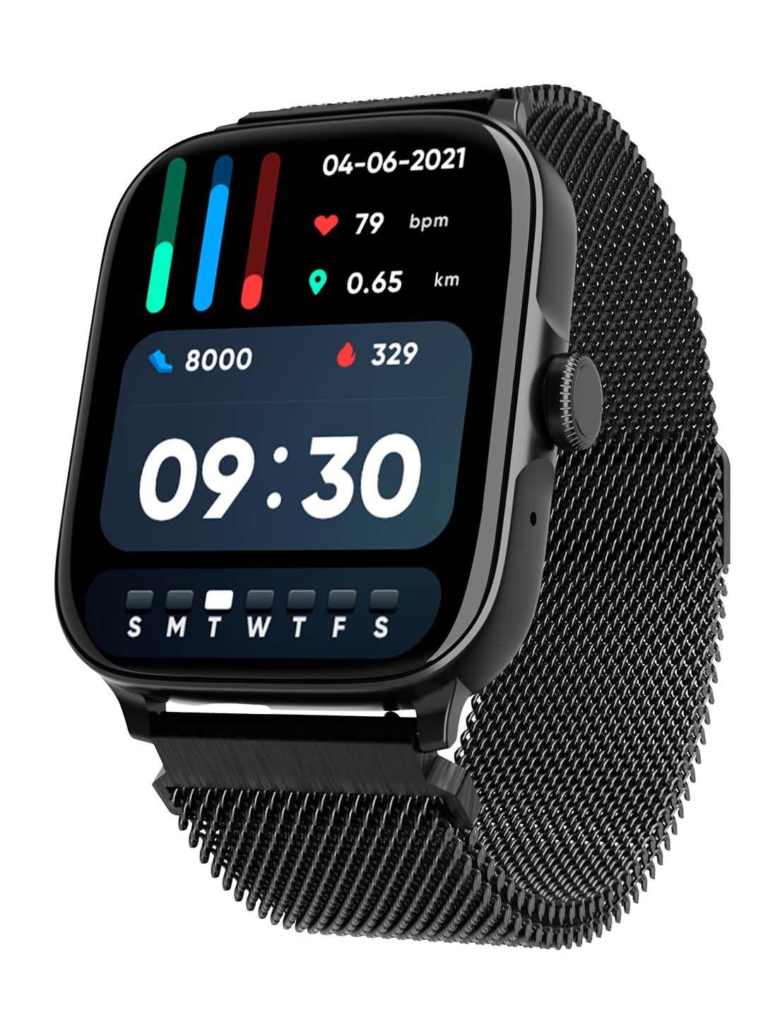 boat ultima connect bt calling smartwatch with 700 nits brightness, watch face studio