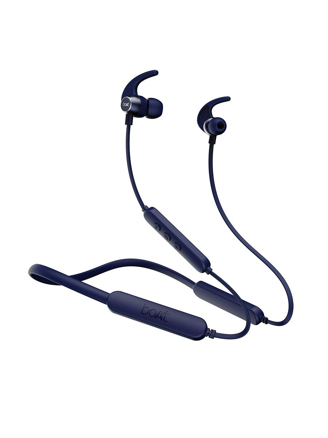 boat rockerz navy blue 255m pro plus bluetooth in-ear earphone