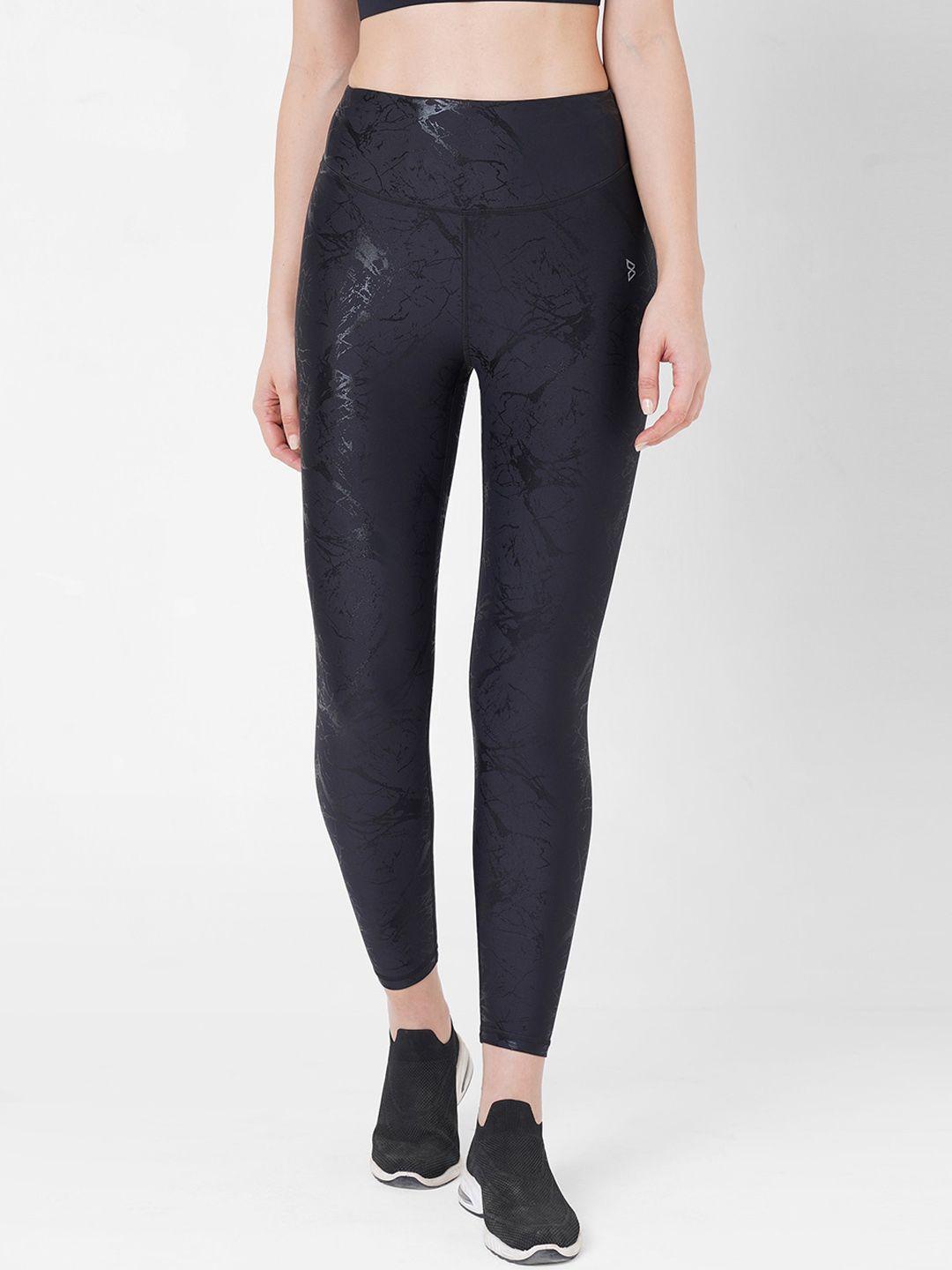 bodd active printed high-waisted tights